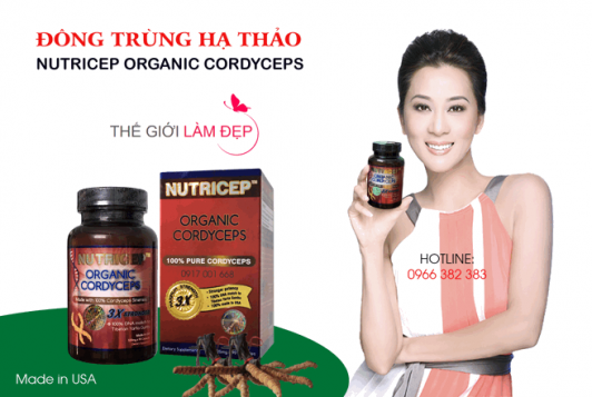 Dong trung ha thao Nutricep Organic Cordyceps 1-1