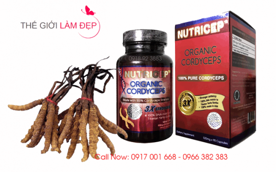 Dong trung ha thao Nutricep Organic Cordyceps 2-1