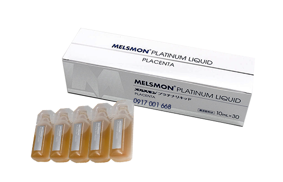 Nước uống nhau thai ngựa Melsmon Platinum Liquid Nhật Bản