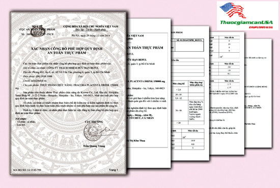 fracora placenta 150000mg Nuoc uong nhau thai cuu nhat ban - 2